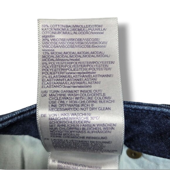 NYDJ Marilyn Straight Jeans Womens 12 Lift Tuck Sure Stretch Mid Rise - Picture 11 of 12